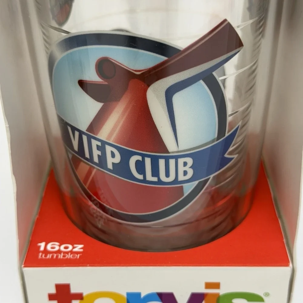 Tervis Tumbler Cup Travel Carnival Cruise Ship Line 16 oz‎ W/ Blue Lid NIB